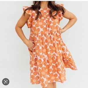 Hippie floral dress